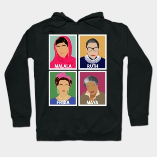 the power of malala ruth frida maya Hoodie